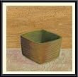 Art Poster Metal Framed Print - Rustic Bowl I - Artist: Alicia Ludwig- Poster Size: 19 X 13