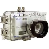 Fantasea FS-210 Underwater Camera Housing for Nikon CoolPix S-210 with DEPP Flood Insurance, Rated Down to 200'
