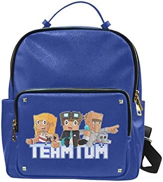 LJSWG TheDiamondMinecart Dan TDM Unisex Leisure Backpack School Leisure Shoulder Bag