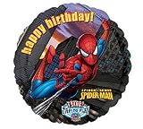 Singing Spiderman Happy Birthday 28 Mylar Balloon