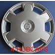 Aftermarket ABS Plastic Wheel Cover Nissan Versa Cube 15 Inch Silver Lacquer 4 Pack