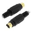 25 FT S-Video SVideo Cable Gold 4 pin Camcorder 25ft