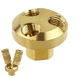 Buy 3-Outlet Brass Air Manifold - 3 Tools on 1 Air Supply by AJW