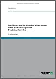 Das Thema Tod im Bilderbuch im Rahmen eines medienintegrativen Deutschunterrichts (German Edition)