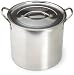 Good Cook 12 Quart Covered Stainless Steel Stock Pot