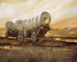 2 Vintage Stagecoach prints Western Art Decor Wild West Posters 16x20