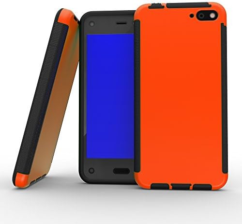 For Fire Phone Case, NewPlus [Heavy Duty defender] Full-Body Protected with Built-in Screen Protector, Shock-Resistant, Anti-Scratch and Dust Protection (Orange)