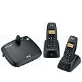 BT Elements IP54 Rugged Weatherproof Cordless DECT Telephones (Twin Pack) 1000 metre range model (max), with torch light on handsets
