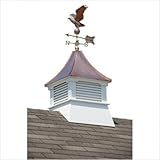 Belvedere Cupola with Copper Roof and Weathervane