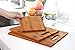 Kitchen Cutting Board - Bamboo Cutting Boards - 3 Piece Set - Organic Eco Friendly Wood Cutting Board & Serving Board - For Meat, Vegetables, Fruit & Cheese