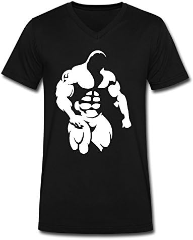 Muscle Store569 Men's Crew-neck Brand New Muscle Tshirt Graphic Normal Fit