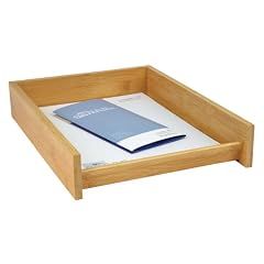 Wedo 061807 Briefablage A4 Bambus stapelbar, braun