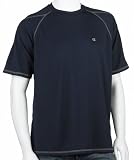  : Champion Men's Double Dry Short Sleeve T-Shirt, Vibe Navy, Medium