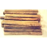 15 pcs of 10 x 3 4 Pressed Rawhide Sticks