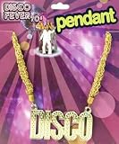 NEW DISCO NECKLACE 70S STAURDAY NIGHT FEVER FANCY DRESS [Toy]