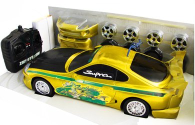 Childrens Toyshop  Toys : R/C Toyota Supra 1:16