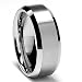 8MM High Polish / Matte Finish Men's Tungsten Ring Wedding Band Size 10