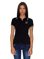 La Española Polo Mujer Manga Corta (Negro)