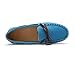 SUNROLAN Women's Polyurethane Suede Flats Slip On Loafers Driving Moccasins Soft Walk Boat Shoes