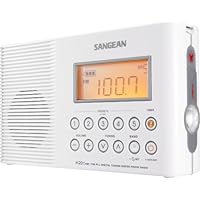Sangean H201 AM/FM Digital Shower Radio