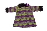Corky & Company Selana Brown Squiggle Sweet Pea Coat