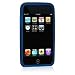 Apple iPod Touch 2nd Generation BLUE Premium Textured Silicone Case 8GB 16 GB 16GB
