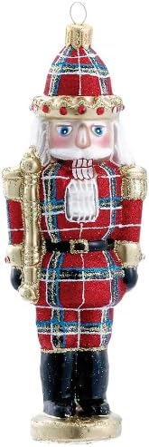 David Strand Kurt Adler Highland Cracker Stewart Ornament, 7.1-Inch