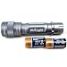 Nu-Flare Ultrabright Compact 77R92L Luxeon Rebel 90 6W LED Police Flashlight - Zoom Focus, 2 x CR123A Cells, 210 Lumens for 5 hours, Bright/Efficient