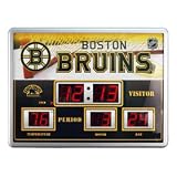 Boston Bruins Clock - 14"x19" Scoreboard