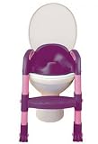 Funny Kiddyloo Toilettentrainer lila/rosa