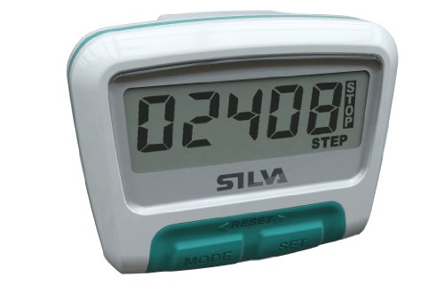 Silva EX Distance Pedometer pedometer - White/Turquoise