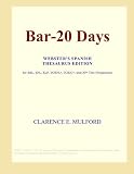 View Book 'Bar-20 Days (Webster's Spanish Thesaurus Edition)'