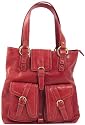 Bramble & Brown Trinity N/S Laptop Tote - Red