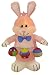 4 Foot Easter Inflatable Rabbit Holding Eggs Yard Decoration