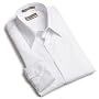 Van Heusen Men's Long Sleeve Wrinkle Free Fitted Poplin Solid Shirt