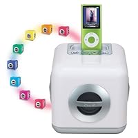 iHome iH15 LED Color-Changing Speaker System with Built-In Subwoofer for iPod