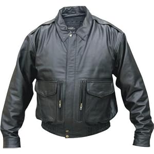 Men's Black PREMIUM COWHIDE Leather Montana Bomber Jacket w front-back zippered vents, ZIPOUT LINER.