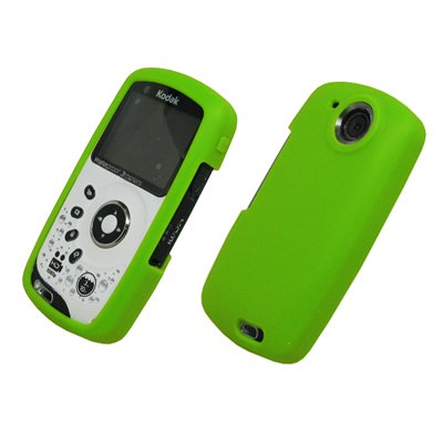 Best Price EMPIRE Neon Green Silicone Cover Case for Kodak Playsport ZX3 Pocket Video Camera [Retail Packaging]