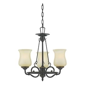Quoizel HH5003DZ Hannah 3 Lt Chandelier by Quoizel