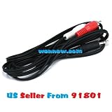Buy 16ft 3.5mm Mini Plug to 2 RCA Male Stereo Audio Cable