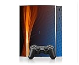 Space Flame Design PS3 Playstation 3 Body Protector Skin Decal Sticker