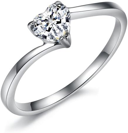 Fashion jewellry onlinestainless steel ring swiss shinning crystal christian rosaryrose charm Korean style2335