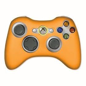 Orange Silicone Skin Protector for Xbox 360 Controller (2 Pack)