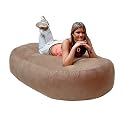 6ft Sofa beanbag FUDGE Faux Suede