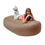 Kitchen & Housewares : 6ft Sofa FUDGE Faux Suede