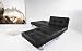 Modloft Modern Furniture: Chrystie Splitback Convertible Sofa + Chair Set (Black)