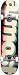 Almost Tilt Logo TT Full Complete Skateboard (Black/Tan, 7.5-Inch)