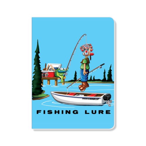 ECOeverywhere Bubba Fish Journal, 160 Pages, 7.625 x 5.625 Inches, Multicolored (jr11059) On Sale