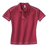 Ladies Sport Shirt with Contrast Stitching