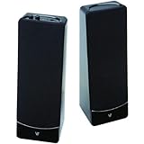 New V7 2.0 Performance Pc Speaker System Ac Power Plug Risp Clear Sound Rms ....